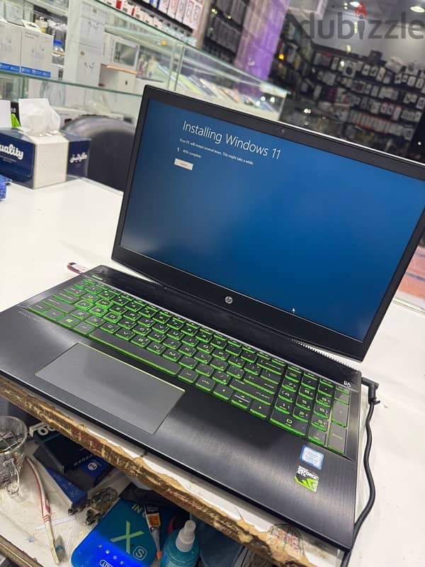 Hp Gameing Laptop intel Core i5 8TH Ram 8GB SSD 256GB+ HDD 1TB Ghrap 2