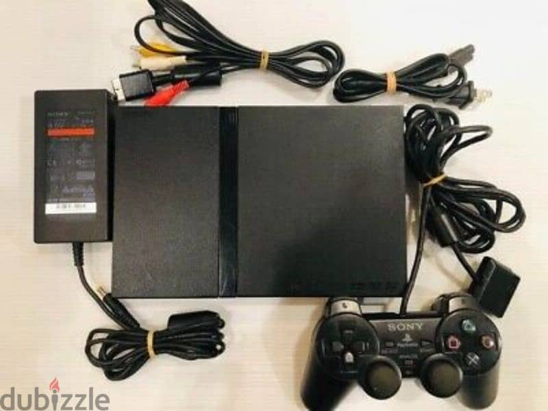 Playstation 2 with games and controller of sell or exchange 0