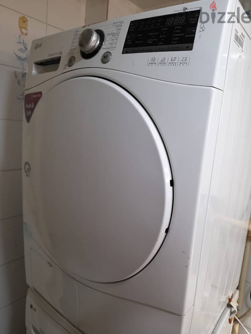 LG sensor dryer 8 KG 2