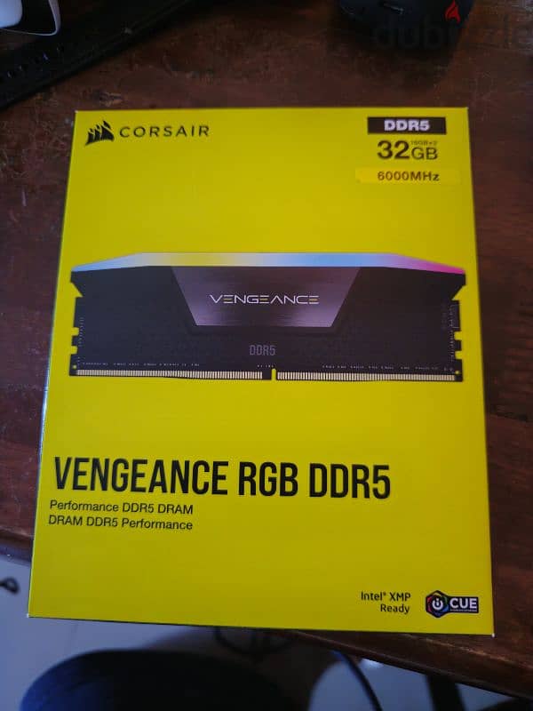 CORSAIR 32 GB DDR5 RAM (2X16) 6000 MHZ 0