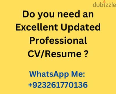 Professional CV Writing