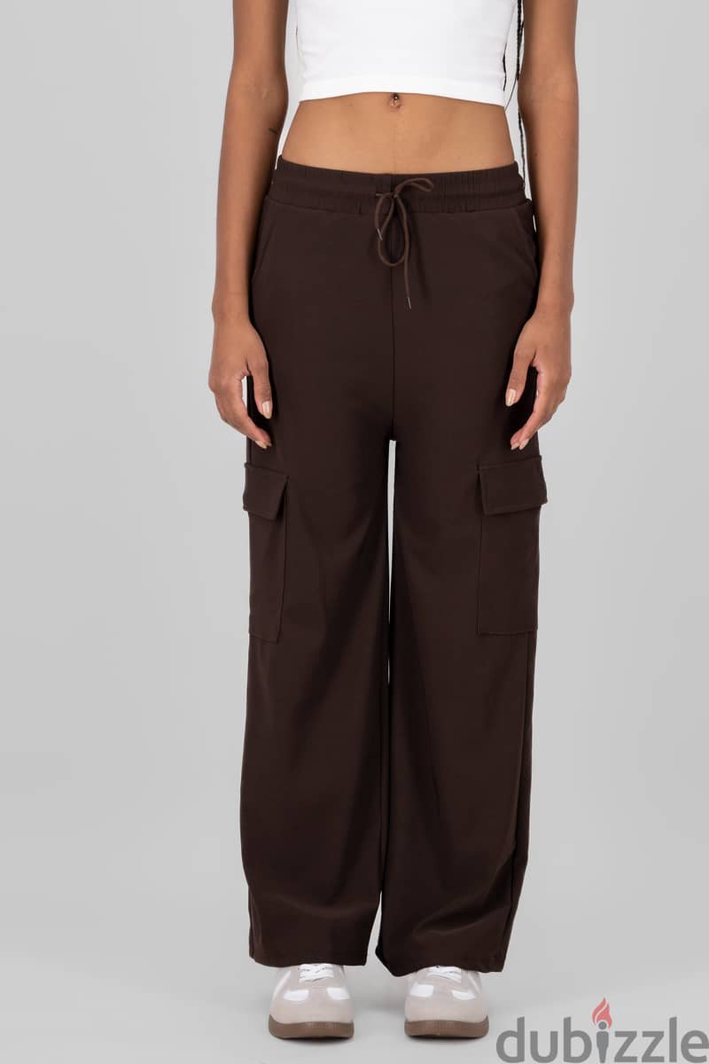 Woman trouser with Free sling bag 1