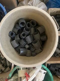 PVC various pipes, connectors, L Bow, Tee Joint etc 0