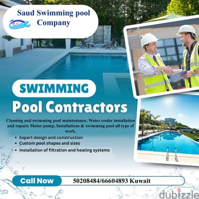 Swimming pool construction and Complete Installation.