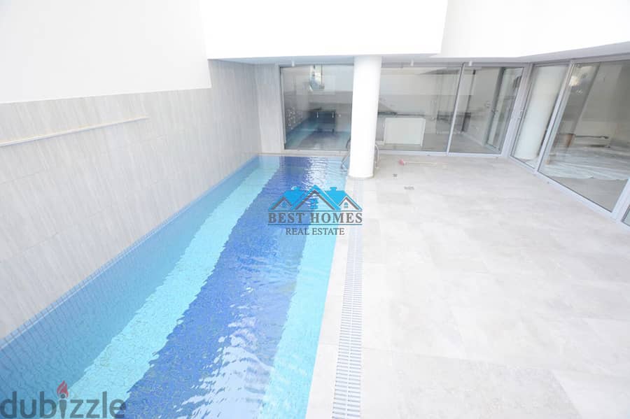 Modern 4 Master Bedrooms Duplex with Private Pool in Salwa 2