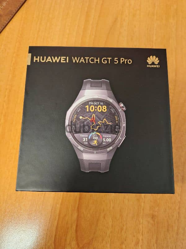 Huawei Watch GT 5 Pro Black Colour (Brand New) 2