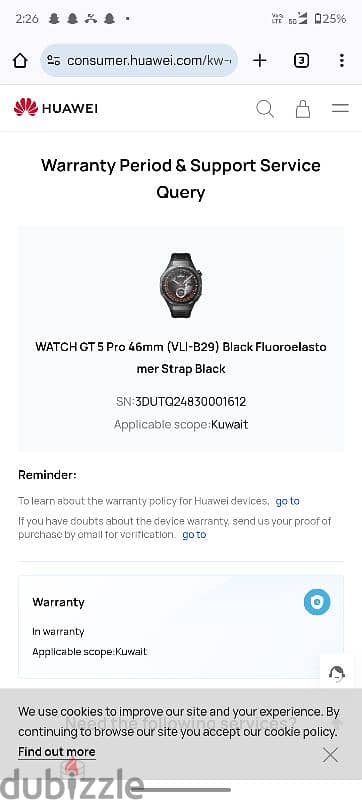 Huawei Watch GT 5 Pro Black Colour (Brand New) 4