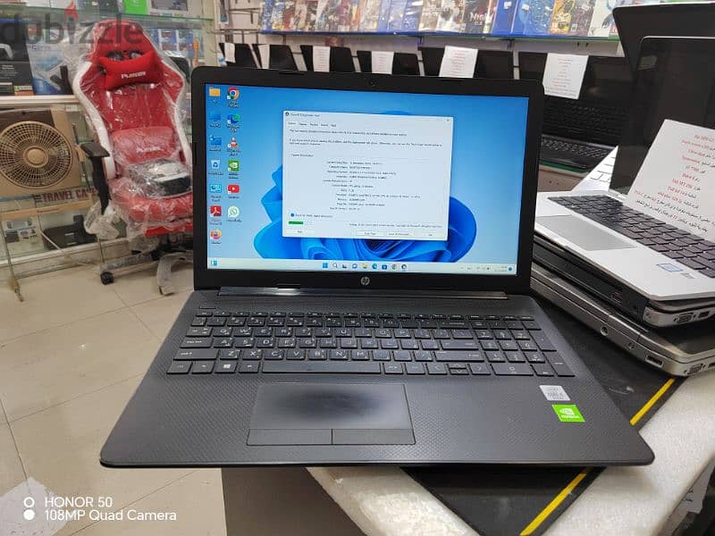 hp 15 laptop core i5 10 generation Ram 16 ddr4 Hard ssd زيرو جيل عاشر 3