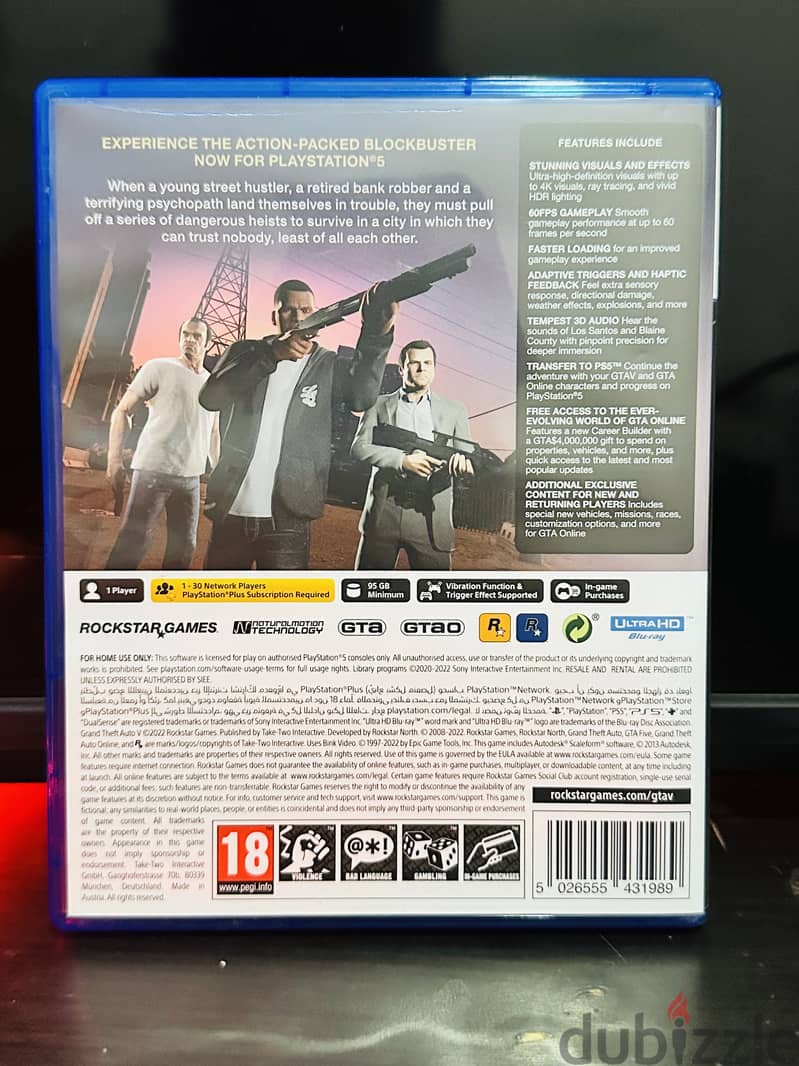 GTA-V (PS5 Edition) 1