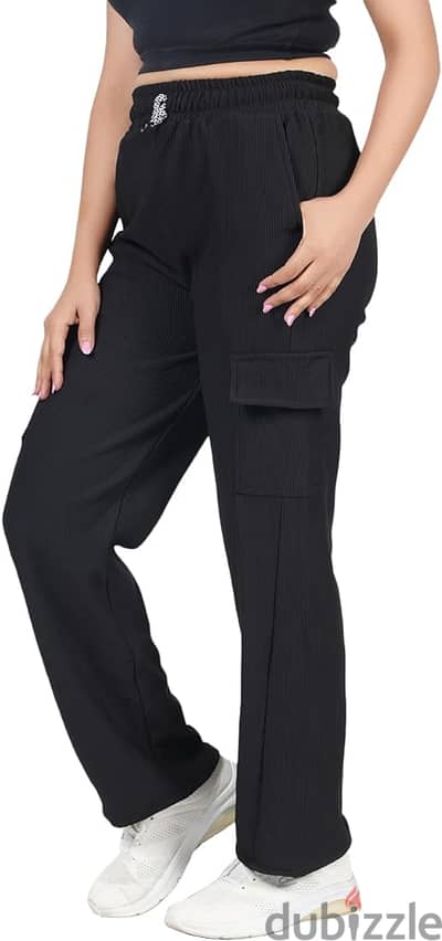 Stretchable trouser with stylish Bag