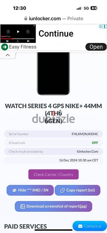 Apple Watch Series 4-44mm