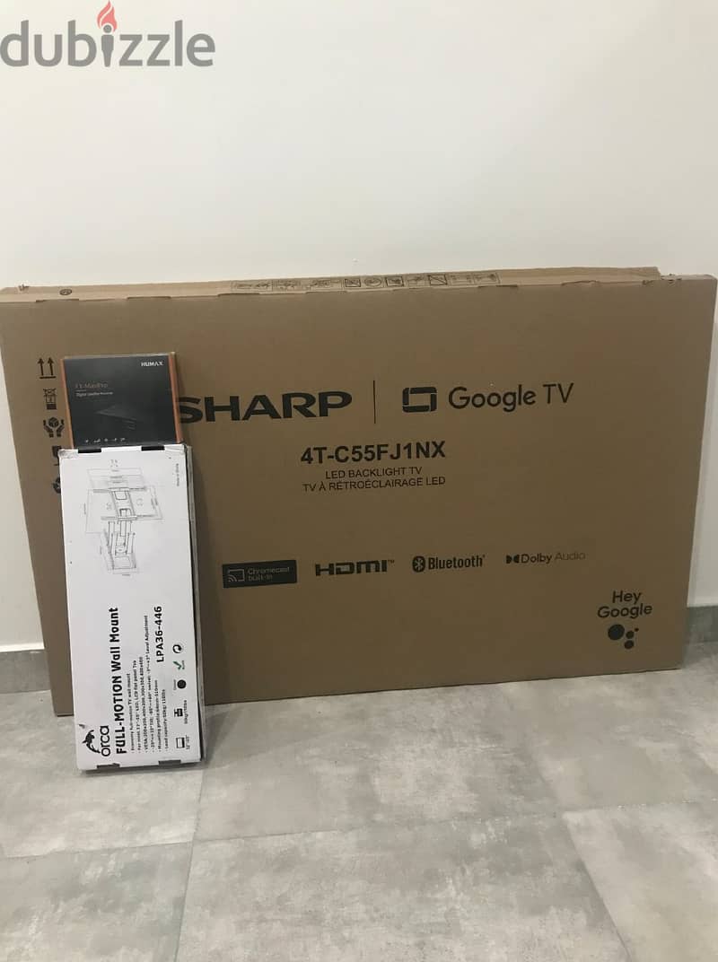 Sharp smart tv 55 inch 2