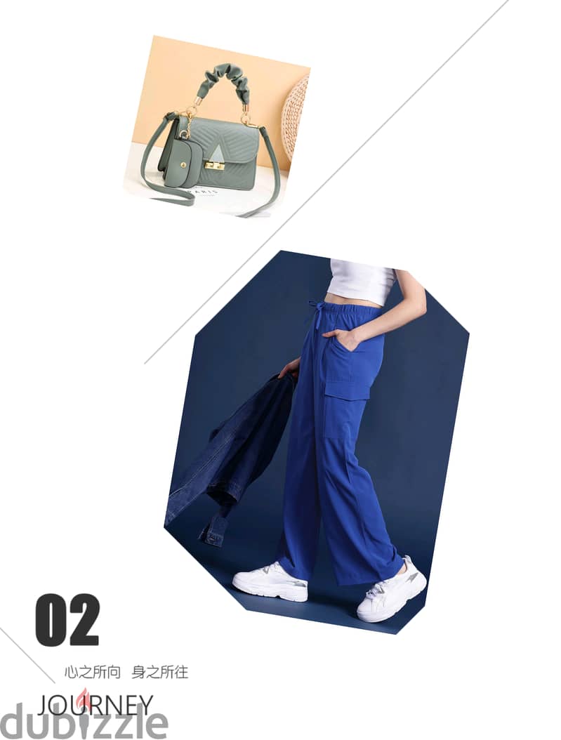 Woman trouser with Free sling bag 0