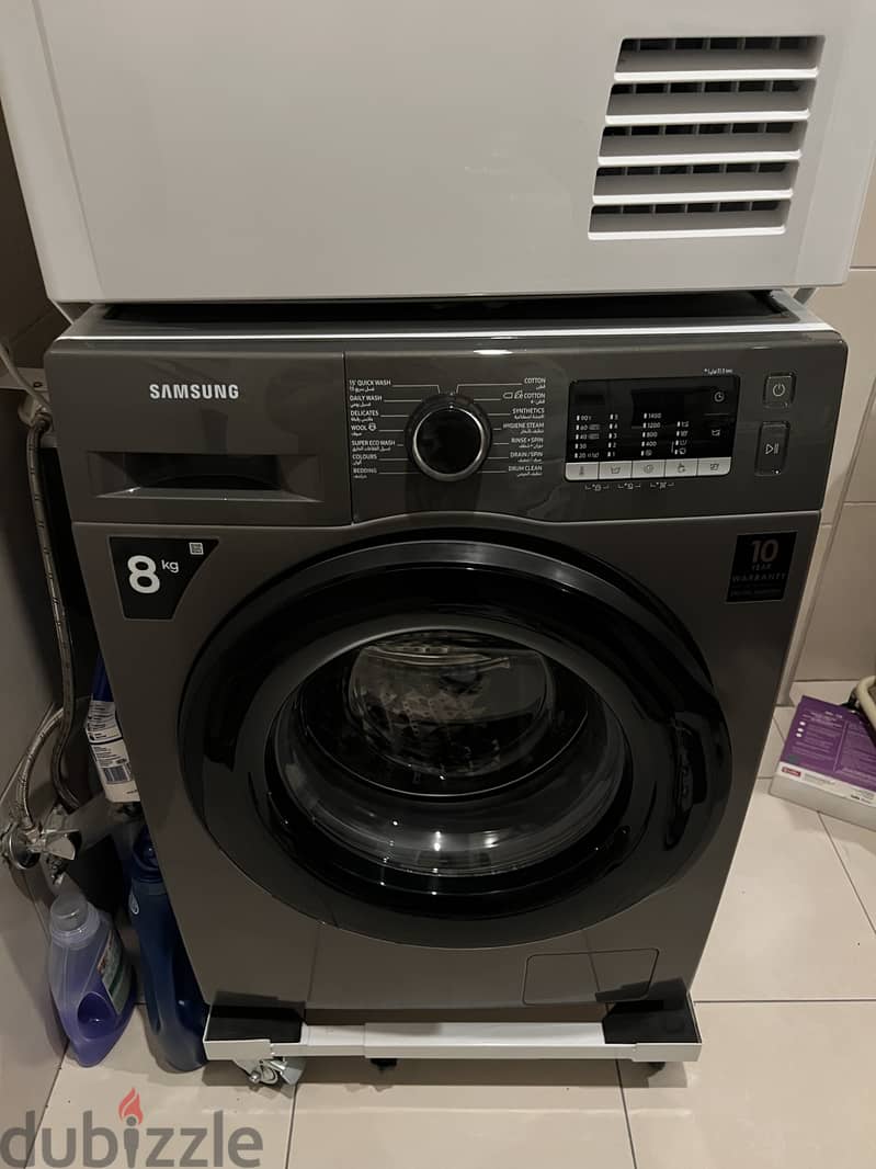 Samsung Washer Front Loading 8 Kg - needs to be sold by Dec 24 0