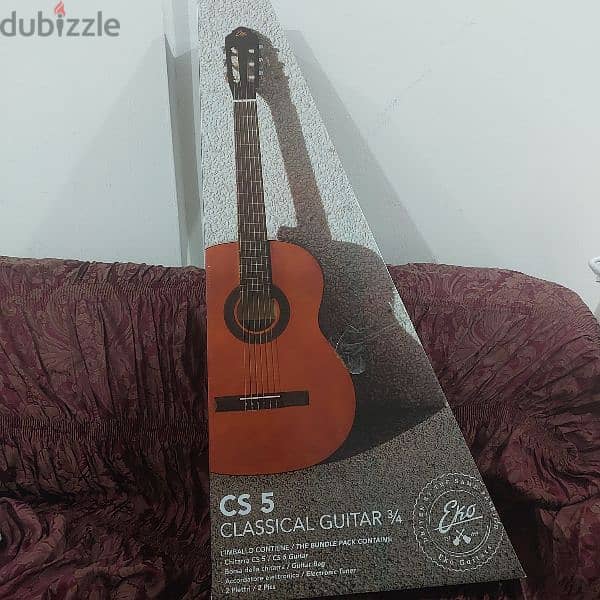 EKO Guitar 6 Strings 3/4 4