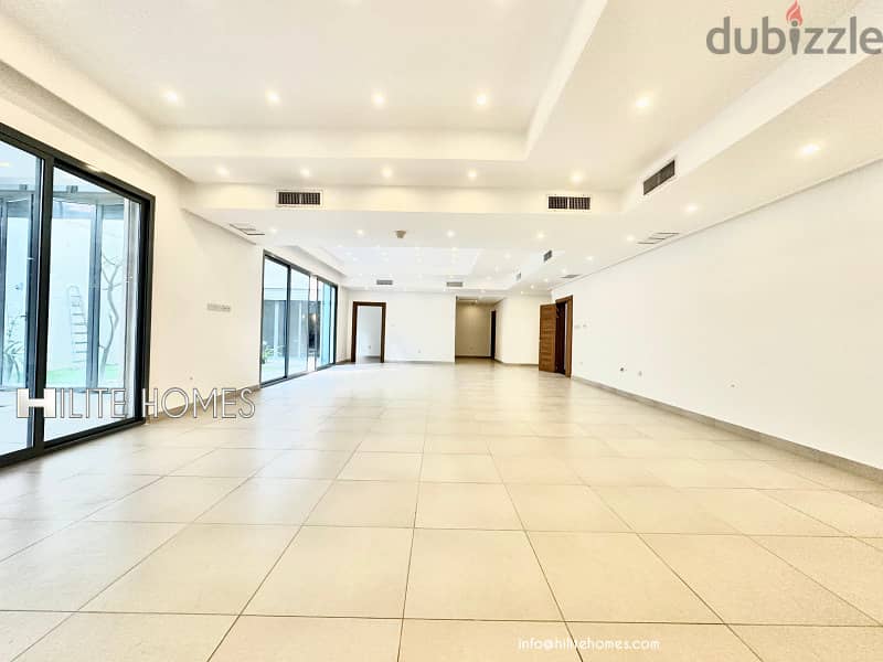 Three bedroom bright basement for rent with pool in Abu Fataira 1