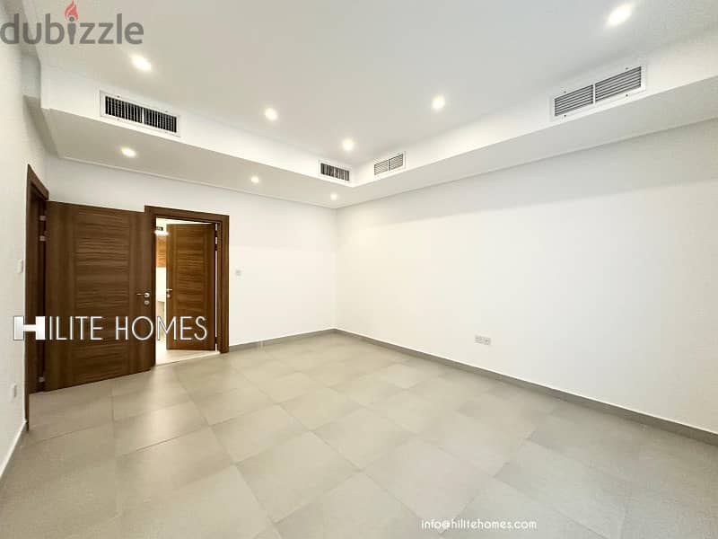 Three bedroom bright basement for rent with pool in Abu Fataira 4