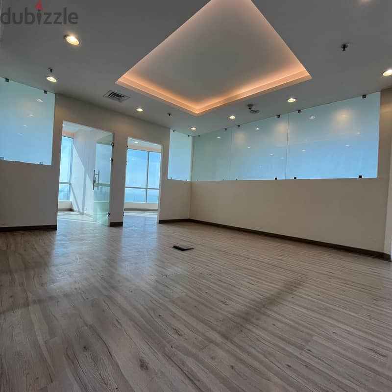 Commercial floor with sea view for rent in sharq, Block 5 0