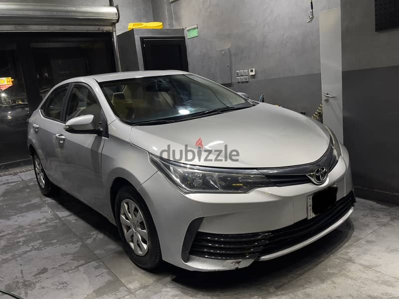 Toyota Corolla 2017 Cash sale / car loans 0