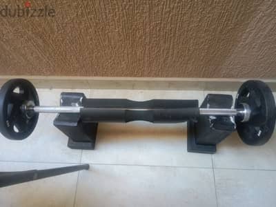 weight bar 10 kilo with stand