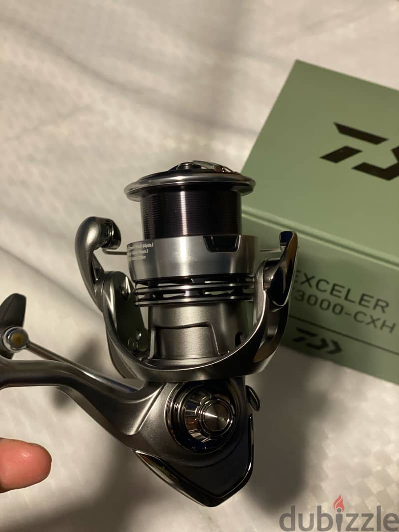 DAIWA EXCELLER 23 LT3000CXH FISHING REEL ماكينة صيد دايوا إكسلر جديدة 0