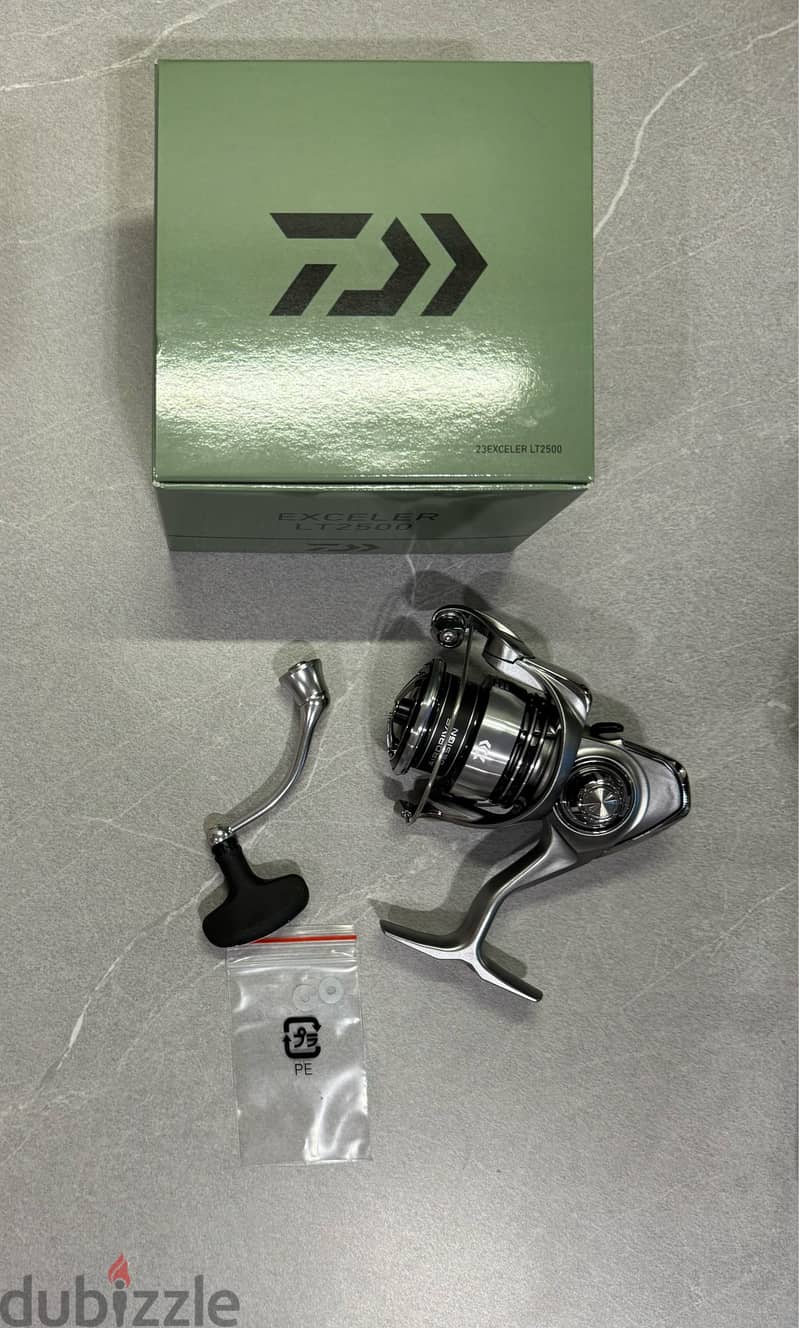 DAIWA EXCELLER 23 LT3000CXH FISHING REEL ماكينة صيد دايوا إكسلر جديدة 11