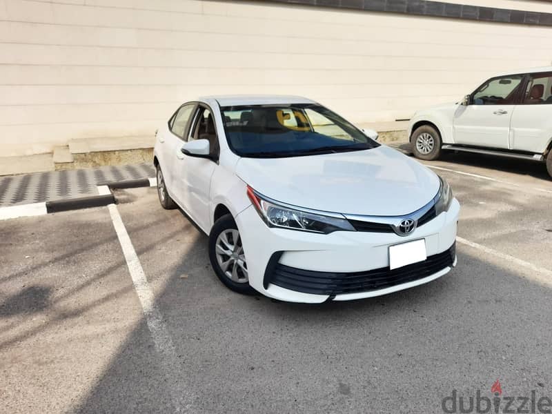 Corolla 2018 installments 0