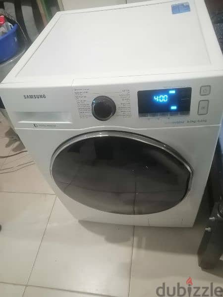 Samsung 8kg front load washing machine   for sale in mangaf block 4 0