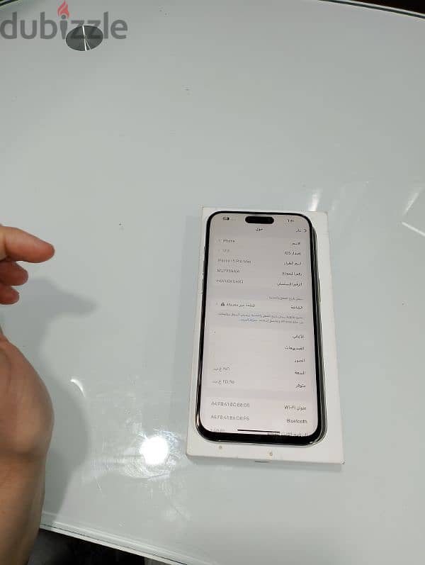 iphone 15pro max 256GB bttary 100% 3