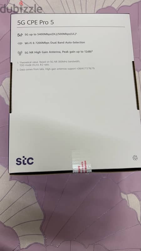 5G cpe pro 5 STC only router 1