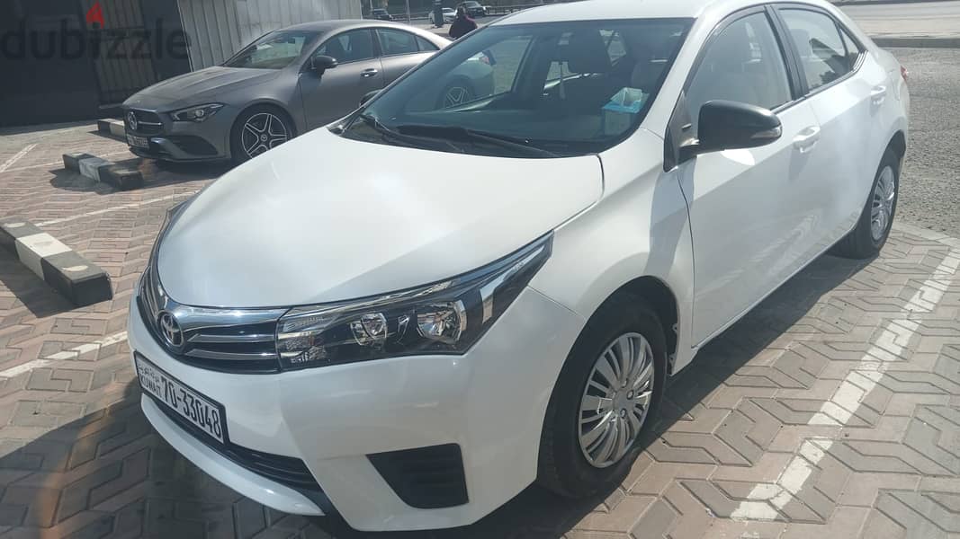 Toyota Corolla 2015 L. 1.6 (9/10 Condition) 0