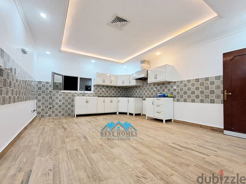 Nice and Spacious Four Bedrooms Floor in Bayan 5