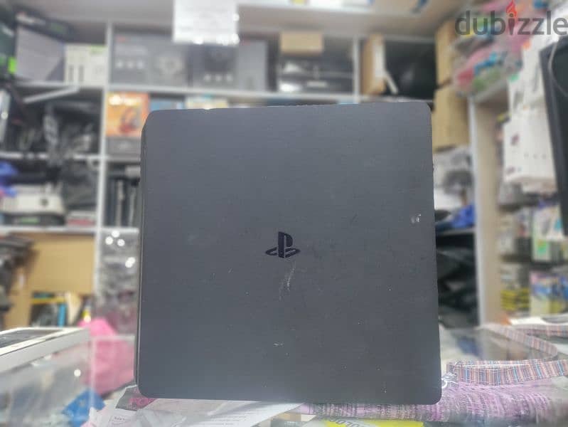 PS4 SLIM GOOD CONDITION 500GB with 1 controller and power cable,HDMI 2