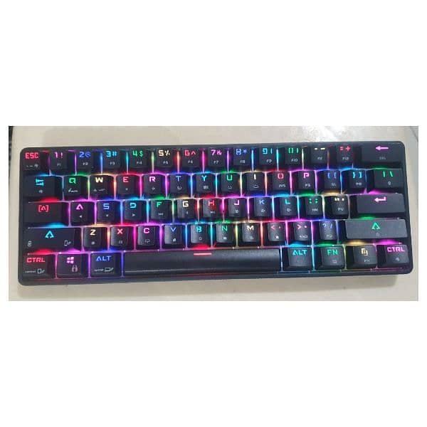 RGB Mechanical keyboard model: DK61 Bluetooth/USB dual type 0