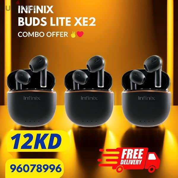 Infinix Buds Lite XE-23 Combo Offer 0