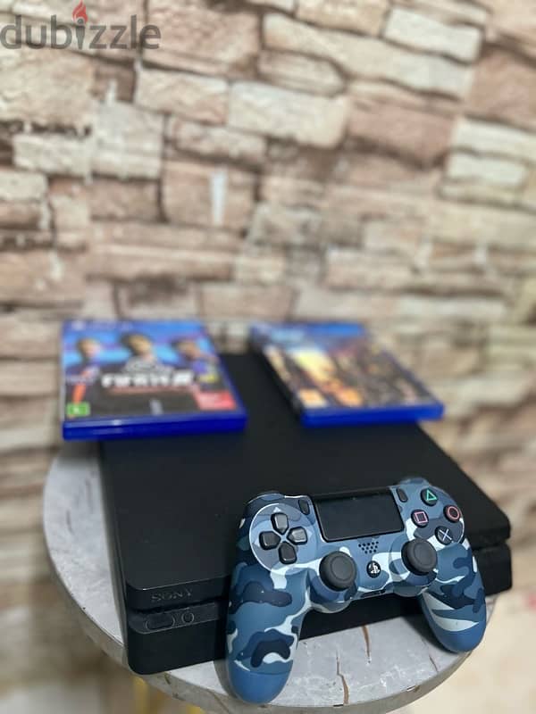 PS4+controler+12games+all cables. Not open before 0