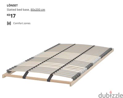 Slatted Bed Base from IKEA - 160 x 200