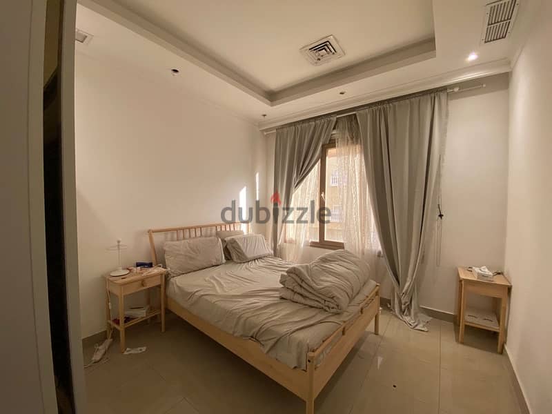 for rent furnished villa flat in Abu Fatira 5