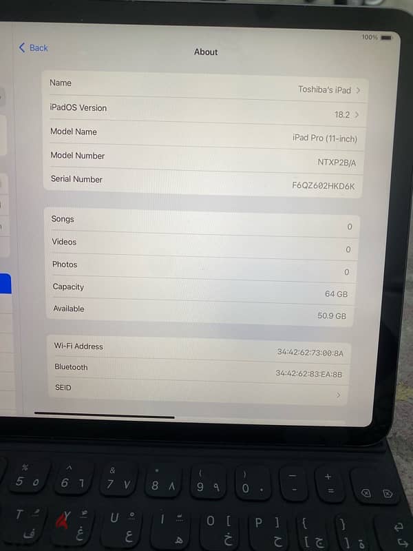 ipad pro 11 inch 64 gb with keyboard 2