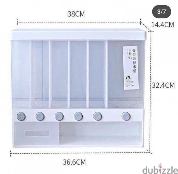 Multi Function Rice Storage Box 6