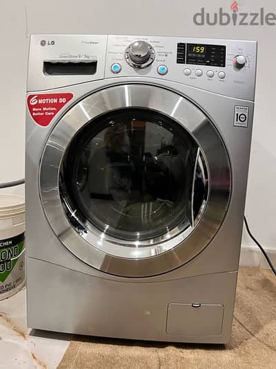 i am salling washing machine LG  9+5kg  fully automatic front load