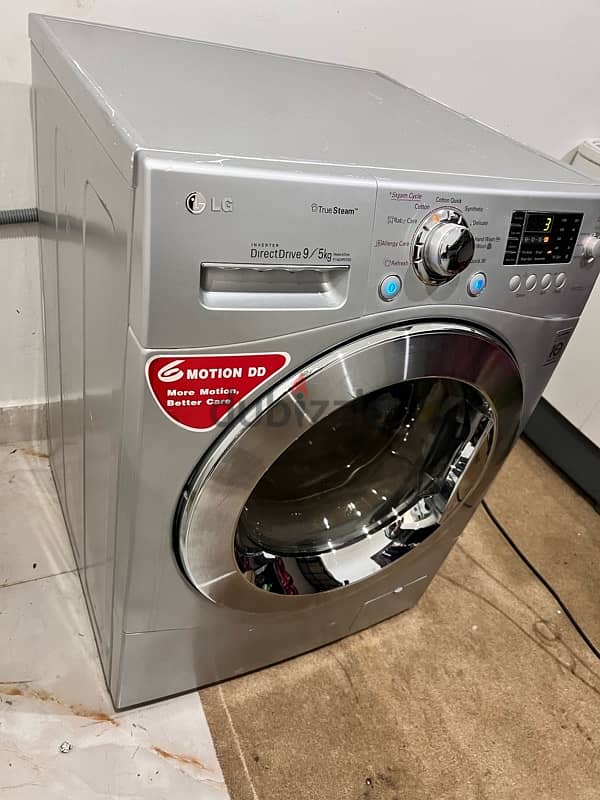 i am salling washing machine LG  9+5kg  fully automatic front load 1