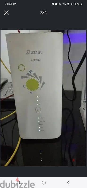 Huawei 4g Blot + Zain router for sale