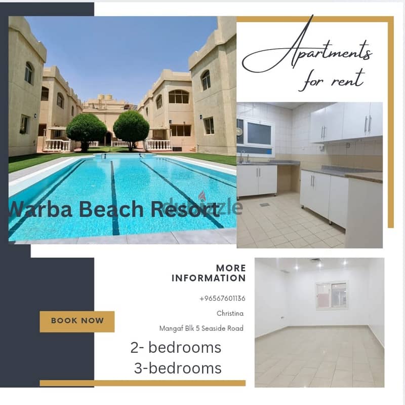 2 & 3 Bedroom Apartments for Rent 0