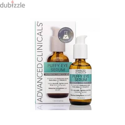 Advanced Clinicals Puffy Eye Serum