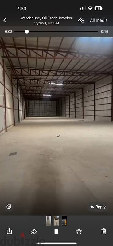 warehouse for rent in Mina Abdulla 0