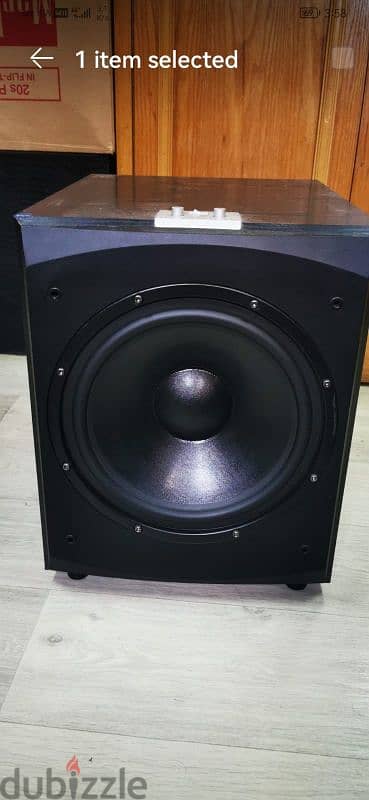 wansa 15 inch Big subwoofer like New condition 25 kg 6