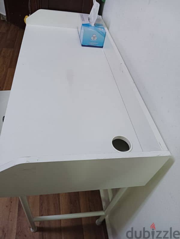 IKEA STUDY TABLE WITH CHAIR IN GOOD CONDITION 2