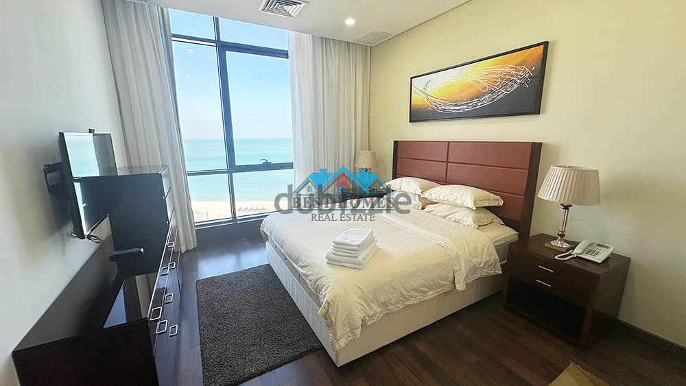 Modern Style Two Bedrooms Sea View Furnished Apartment in Bneid al Ga 1