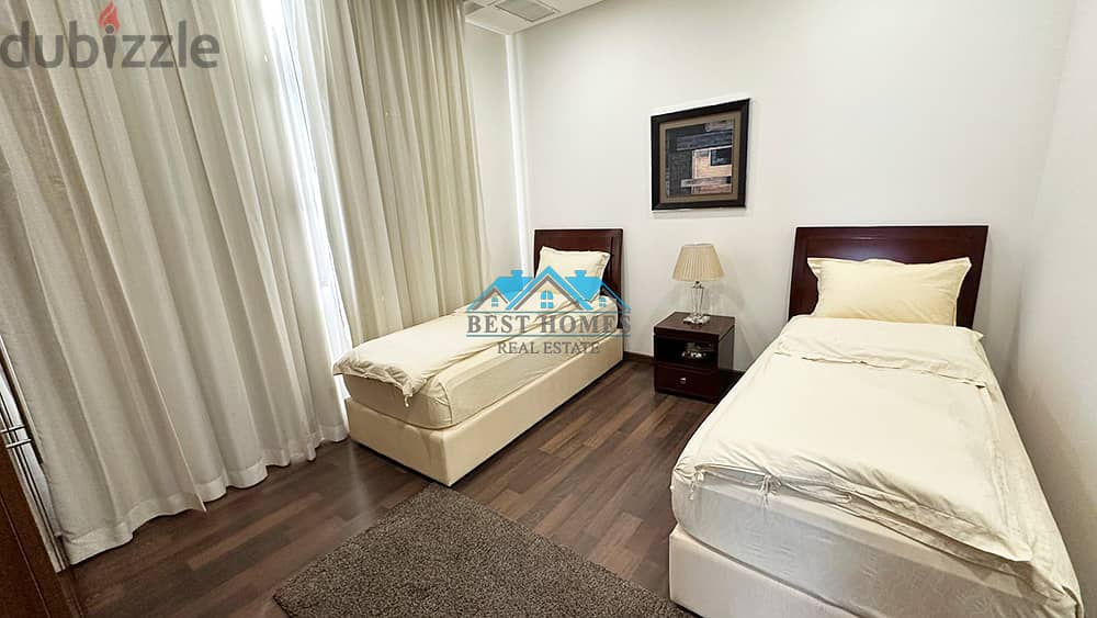 Modern Style Two Bedrooms Sea View Furnished Apartment in Bneid al Ga 6